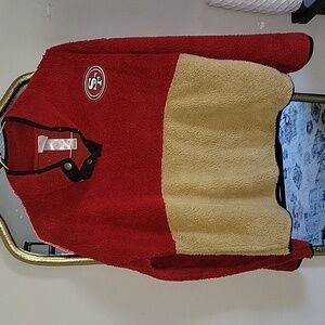 San francisco 49ers fleece pullover sweater